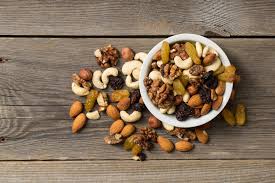 Dry fruits for fiber