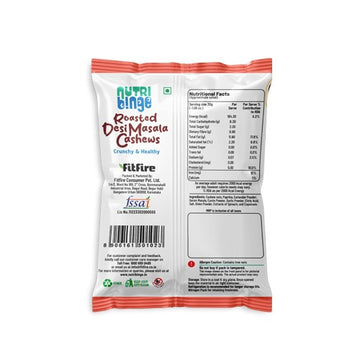 Desi Masala Cashews (30g x 4 no)