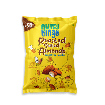 Roasted & Salted Almonds (30g x 4 no)