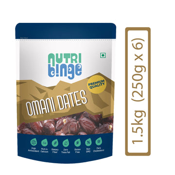 Premium Omani Dates 250g (Pack of 6)